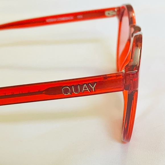 Quay Australia Red Sunglasses main image 5